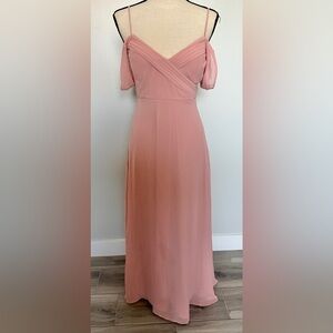 Birdy Grey Strapless Blush Dress